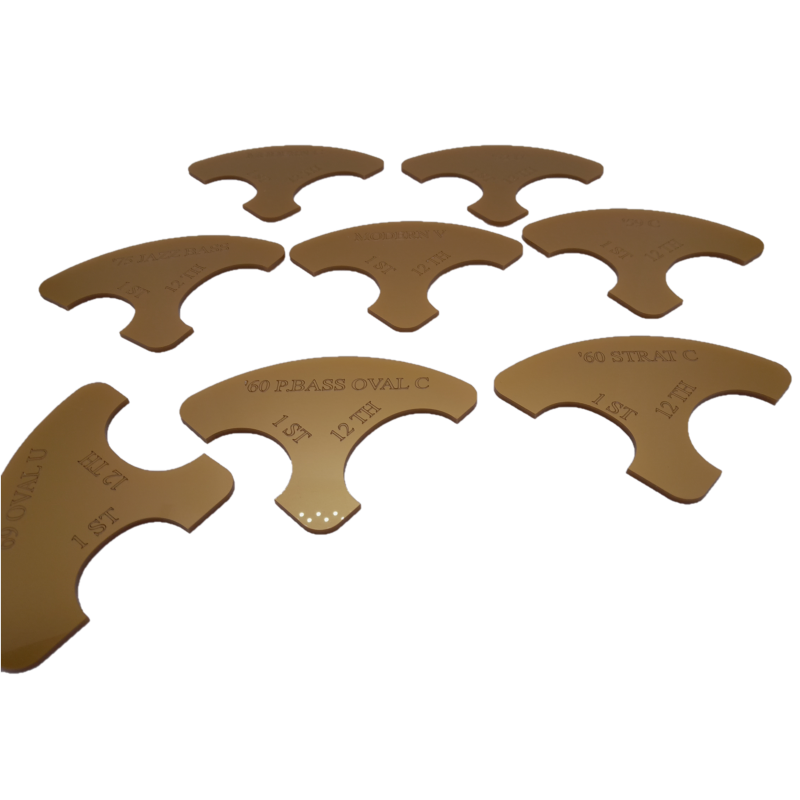 Gabarit forme manche guitare | LVSublim Gabarit forme manche guitare | LVSublim