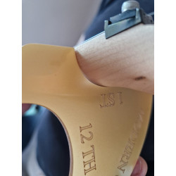 Gabarit forme manche guitare