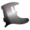 Pickguard Telecaster 3-Plis Aluminium Brossé