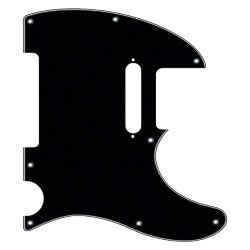  Pickguard guitare Telecaster noir 3 plis série Sonic de chez  LVSublim