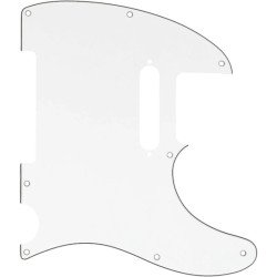 Pickguard guitare Telecaster Blanc 3 plis