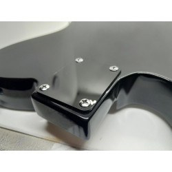Plaque manche guitare plexiglass noire