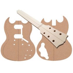 Gabarit guitare SG en MDF 10 mm