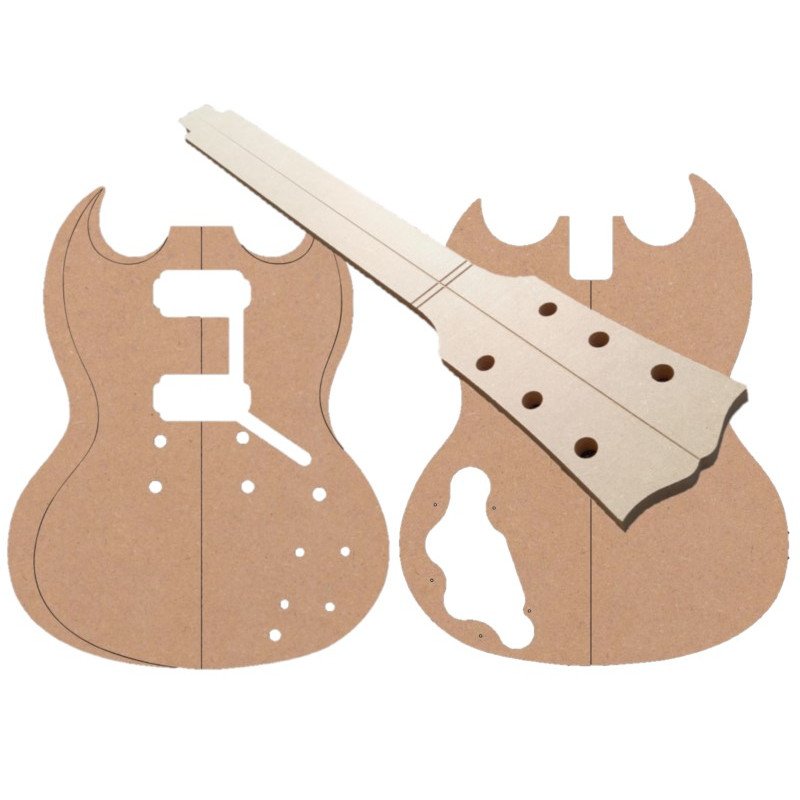 Gabarit guitare SG | LVSublim Gabarit guitare SG | LVSublim