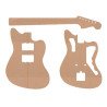 Gabarit guitare Jazzmaster en MDF