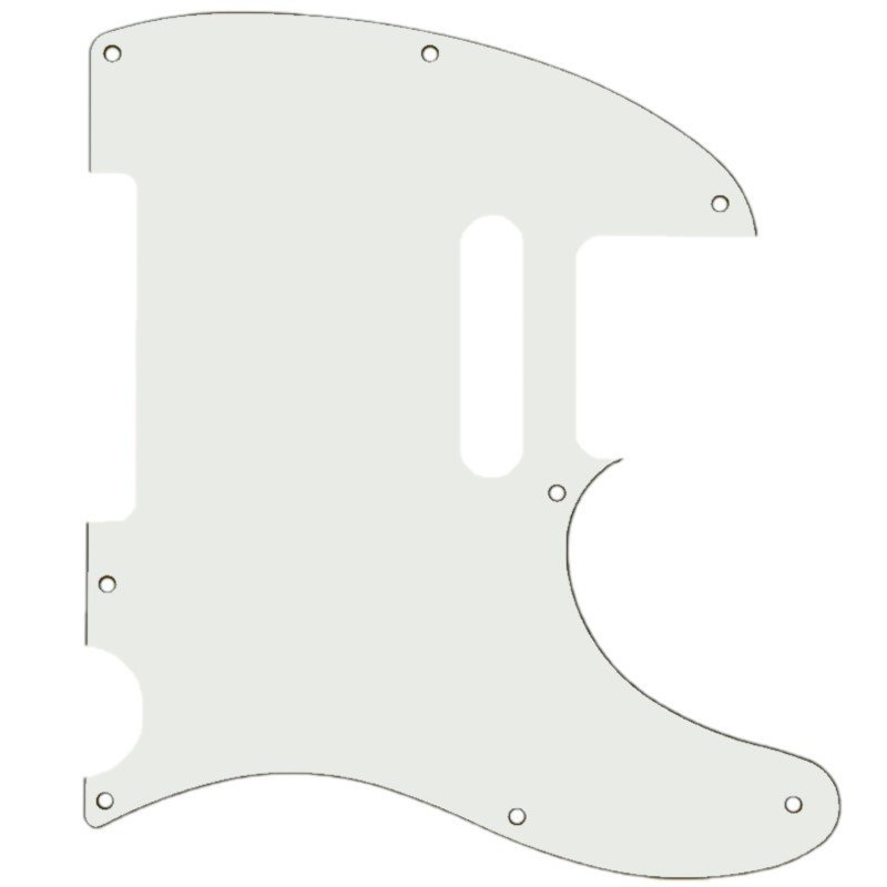 Pickguard guitare Telecaster Parchemin 3 plis