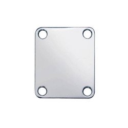 Plaque de fixation de manche personnalisable - Métal chromé