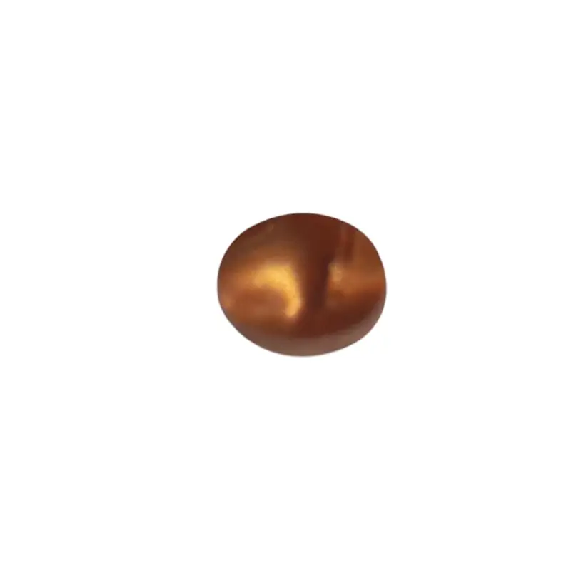 Inlays dot celluloïd marron nacré