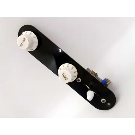 Plaque contrôle Telecaster plexiglass noir