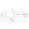 Plan de plaque de contrôle telecaster 