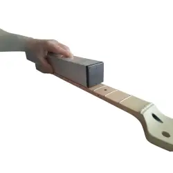 Règle de planéité guitare – outil de nivellement pour frettes 450 mm