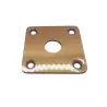 Plaque jack guitare carrée alu gold