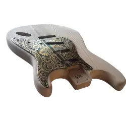 Pickguard Stratocaster Gold baroque | LVSublim