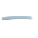 Sillet guitare 43 mm en Delrin blanc – radius base et dessus, avec ou sans encoches