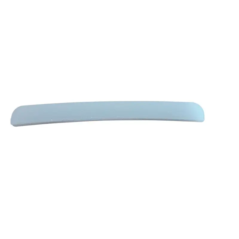Sillet guitare 42 mm en Delrin blanc – radius base et dessus, avec ou sans encoches Sillet guitare 42 mm en Delrin blanc – radius base et dessus, avec ou sans encoches