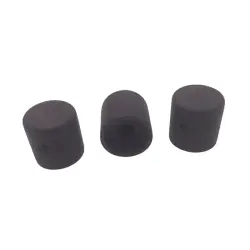 Bouton de potentiomètre guitare en Ebène