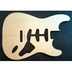 Gabarit guitare Stratocaster 57' en MDF 10 mm