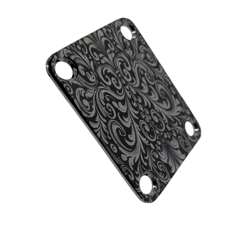 Plaque manche guitare custom