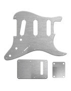 Pickguard Stratocaster alu brossé | LVSublim