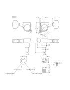 Mécanique guitare Gotoh SG381-07 | LVSublim