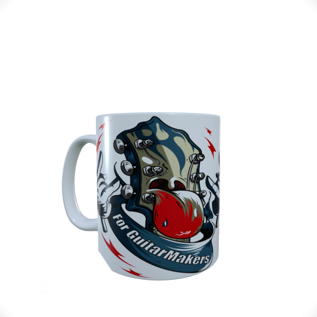 Mug décor guitare
