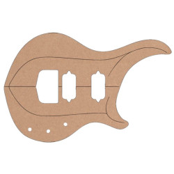 Gabarit guitare Majesty face