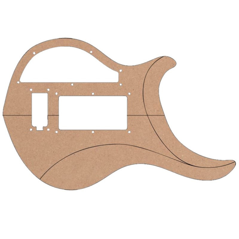 Gabarit guitare Majesty | LVSublim