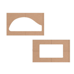 Gabarit forme manche guitare | LVSublim