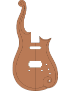 Pack gabarits guitare Cloud | LVSublim