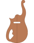 Pack gabarits guitare Cloud | LVSublim