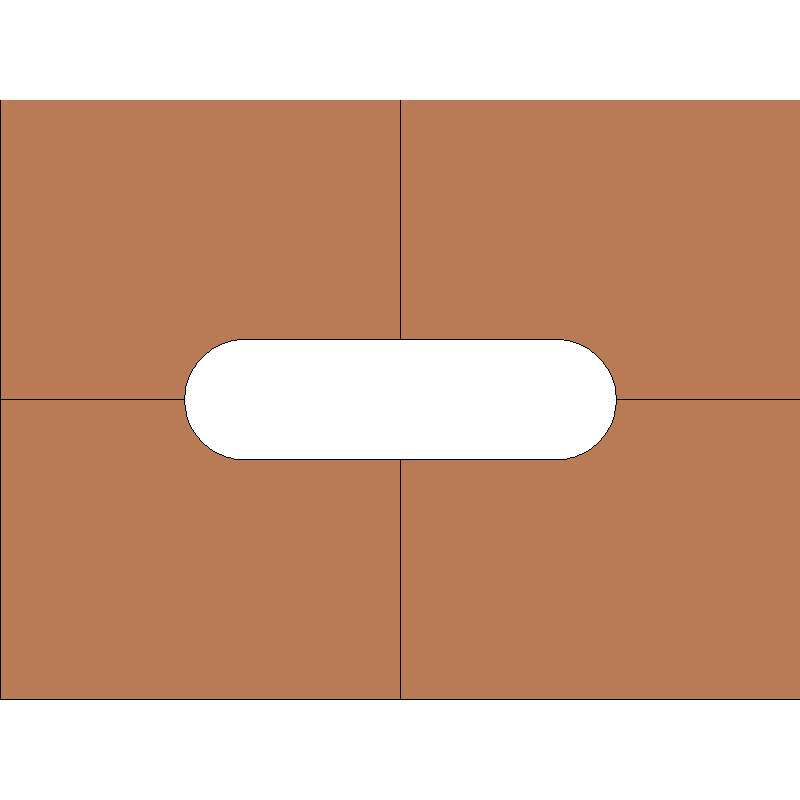 Gabarit feuillure cavité Cloud | LVSublim
