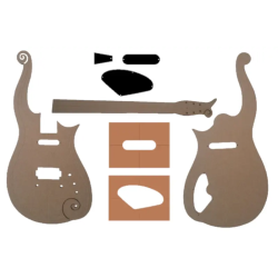 Gabarit forme manche guitare | LVSublim