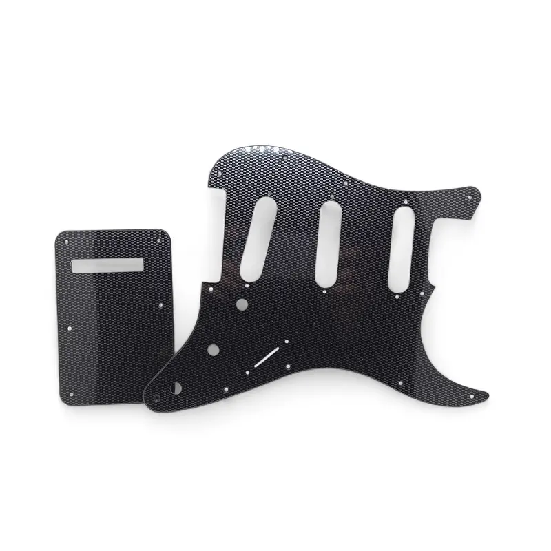 Pickguard Strat imitation carbone | LVSublim