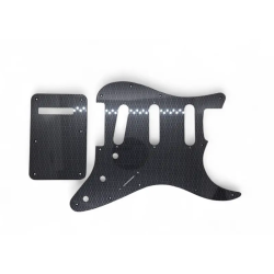 Pickguard Strat imitation carbone | LVSublim