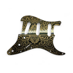 Pickguard Strat imitation carbone | LVSublim