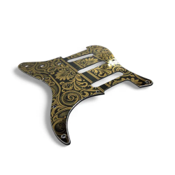 Pickguard Stratocaster Gold baroque | LVSublim