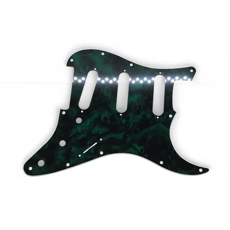 Pickguard Strat marbre vert | LVSublim