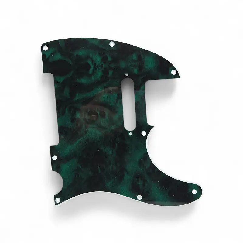 Pickguard Telecaster marbre vert | LVSublim