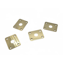 Plaque jack laiton rectangulaire