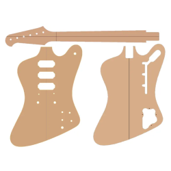 Gabarit guitare Firebird