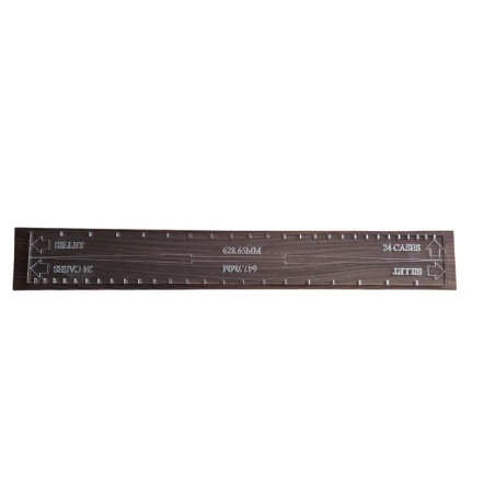 Gabarit de frettage guitare