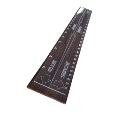 Gabarit de frettage guitare