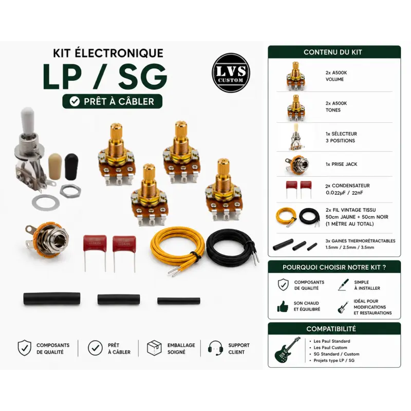 Kit électronique LP SG