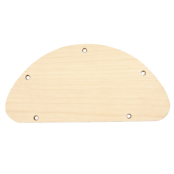 Plaque arrière SG bois