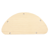 Plaque arrière SG bois