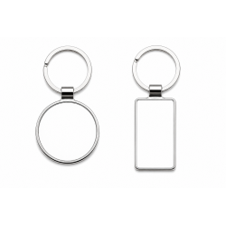 Porte-clés personnalisé en métal avec logo