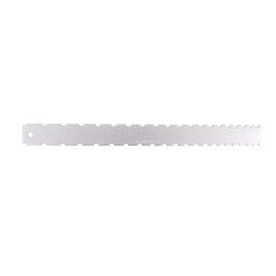 Règle crantée manche guitare