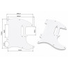 Pickguard Telecaster Plexiglass