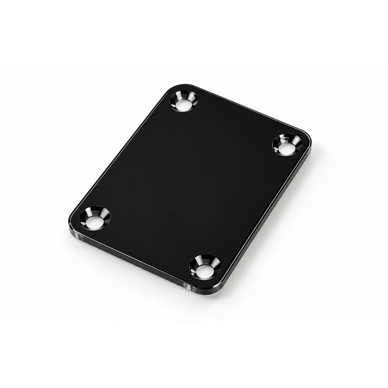 Plaque de fixation manche guitare en plexiglass – 4 coloris