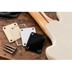 Plaque de fixation manche guitare en plexiglass – 4 coloris